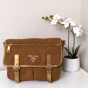 Prada Tessuto Nylon Messenger Bag